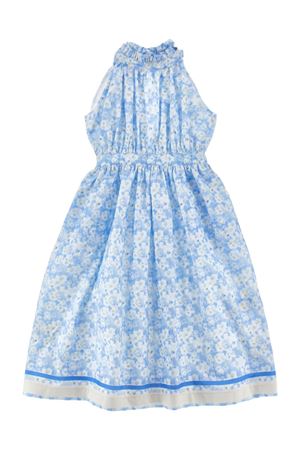 light-blue cotton dress PHILOSOPHY KIDS | I1E9095617P158